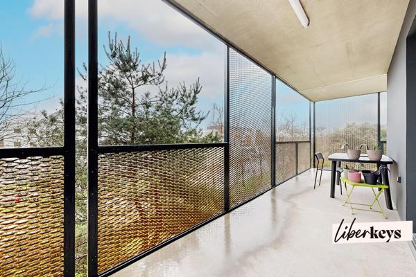 Appartement T3 contemporain avec balcon, garage et résidence sécurisée – Vannes