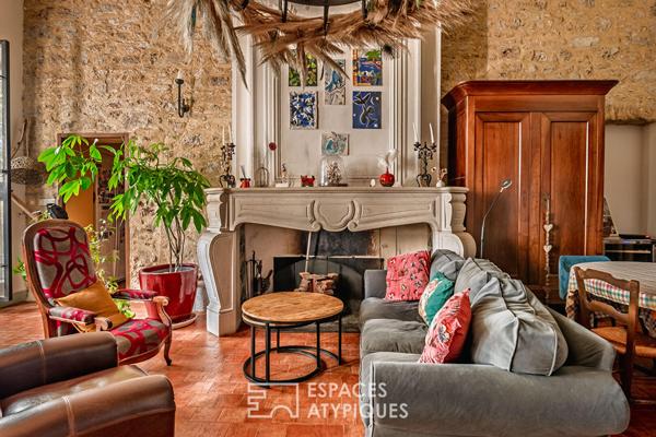 Maison de caractère avec terrasse panoramique