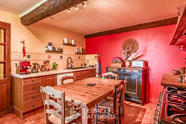 Maison de caractère avec terrasse panoramique