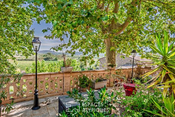 Maison de caractère avec terrasse panoramique