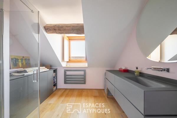 Pied à terre avec vue sur les toits