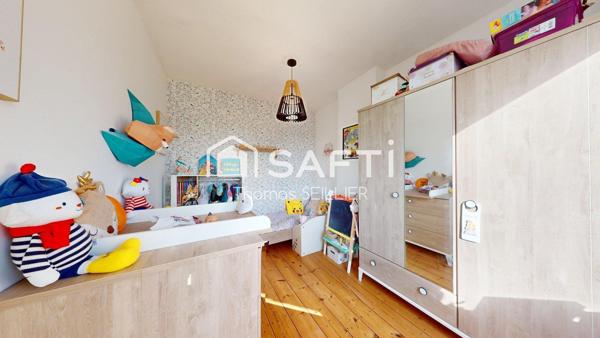 Charmante maison des années 1930 – 95 m² habitables – Jardin exposé Sud-Ouest