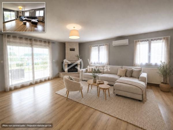 Maison plain  de 140 avec appartement