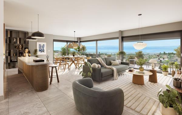 Vente Appartement de luxe Évian-les-Bains 4 Pièces 126 m²