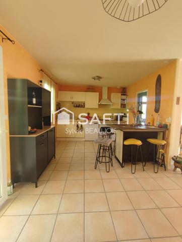 Un cadre superbe autour du maison de plain-pied