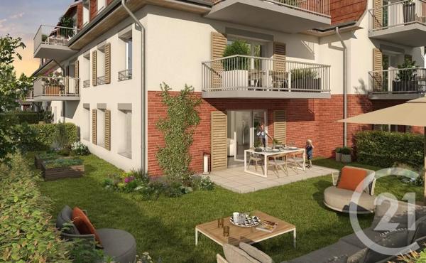 Appartement F3 à vendre  3 pièces - 66,30 m 2   ETAPLES  - 62