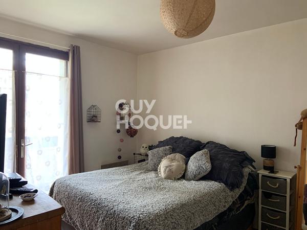 Appartement T2 + cave + 2 balcons