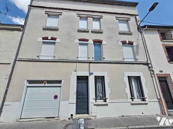 A VENDRE A REIMS - Quartier CERNAY - Appartement T1 au rdc sur et avec une cour de 24,72 m²