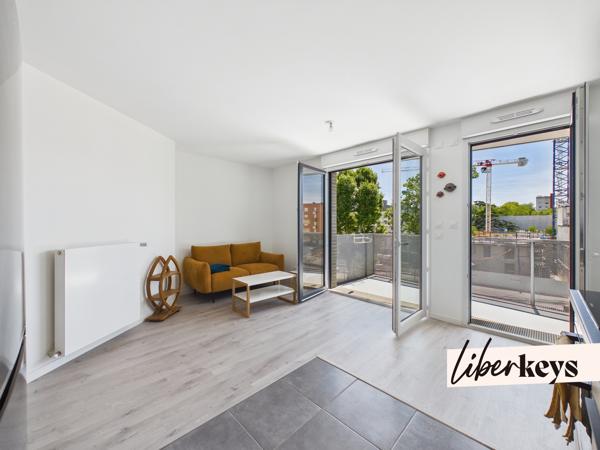 Résidence récente de standing – Magnifique 2 pièces avec balcon et box