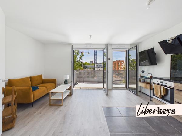 Résidence récente de standing – Magnifique 2 pièces avec balcon et box