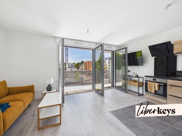 Résidence récente de standing – Magnifique 2 pièces avec balcon et box