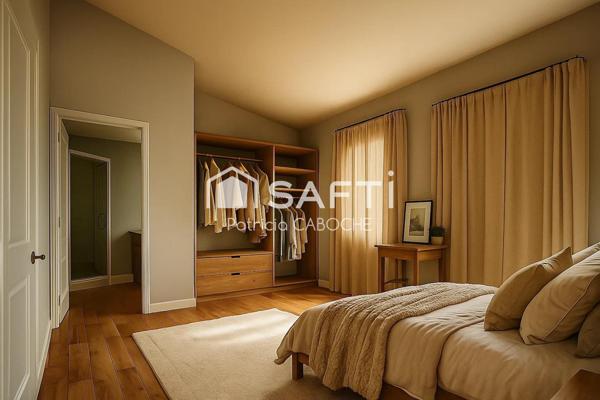 Appartement 105 m2 rénové 3 chambres Jardin TRAM B