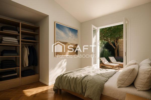 Appartement 105 m2 rénové 3 chambres Jardin TRAM B