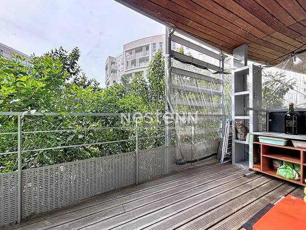 ISSY LES MOULINEAUX - QUARTIER FORT D'ISSY - Vente d'un appartement 2 pièces avec balcon