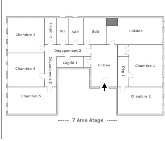 SARCELLES (95) – Colocation rentable – 5 chambres – Revenus locatifs 3 250 €/mois – Rentabilité brute 16,6 %