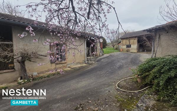 A vendre ancienne ferme proche Montauban (82) avec dépendances
