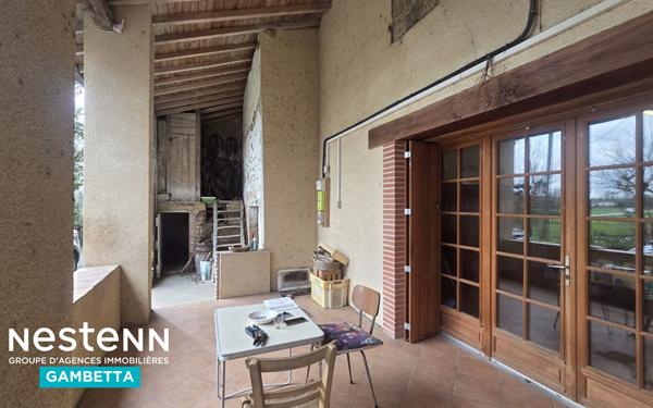 A vendre ancienne ferme proche Montauban (82) avec dépendances