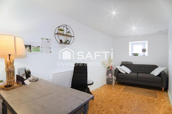 Charmante maison atypique avec vue sur seine de 3 chambres et un local professionnel