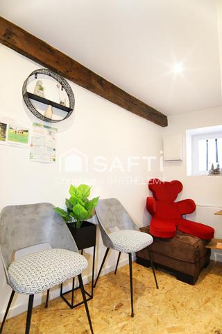 Charmante maison atypique avec vue sur seine de 3 chambres et un local professionnel