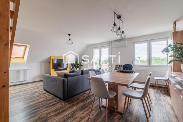 Appartement duplex 3 pièces à Roeschwoog (67480)