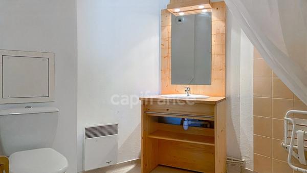 En Savoie (73), à vendre T3 en RDC, parking en sous sol, pleine propriété, domaine des Sybelles