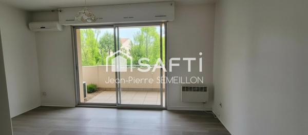 Studio lumineux avec terrasse et parking