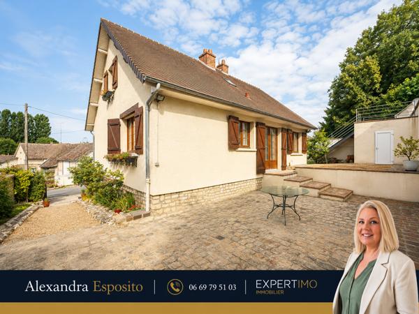CHÉRISY – MAISON FAMILIALE DE 137 M² – 4 CHAMBRES – SOUS-SOL TOTAL – TERRAIN DE 660 M²