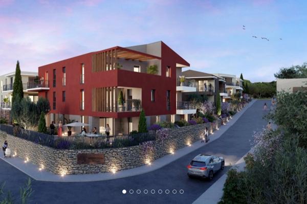 Dpt Alpes Maritimes (06), à vendre LA ROQUETTE SUR SIAGNE appartement T4 de 95,1 m² - Terrain de 0