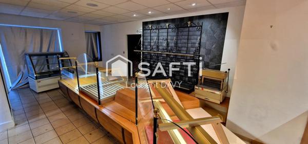 local commercial avec appartement