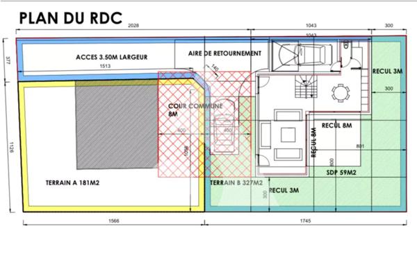 Terrain 327 m2
