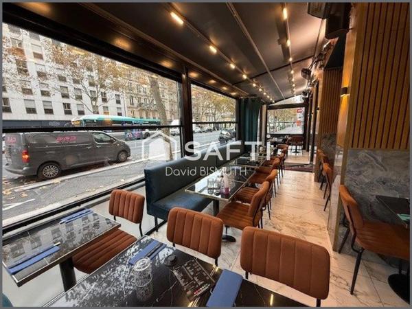 RESTAURANT PARIS 17ème Avenue des Ternes 250 m2 160 places assises 2 extractions de 400 Licence 4