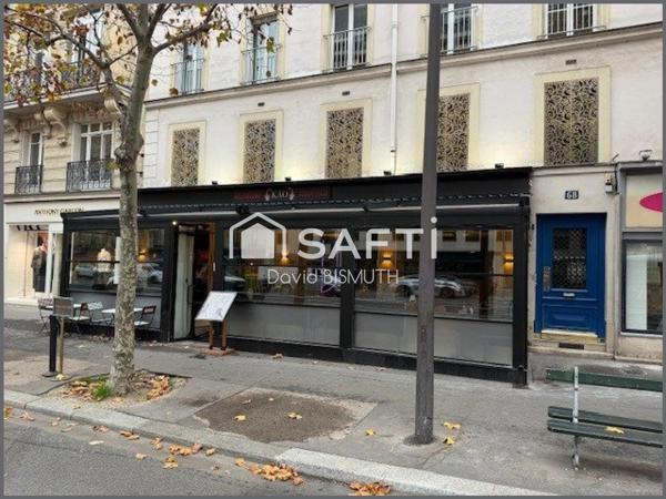 RESTAURANT PARIS 17ème Avenue des Ternes 250 m2 160 places assises 2 extractions de 400 Licence 4