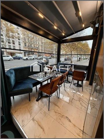 RESTAURANT PARIS 17ème Avenue des Ternes 250 m2 160 places assises 2 extractions de 400 Licence 4