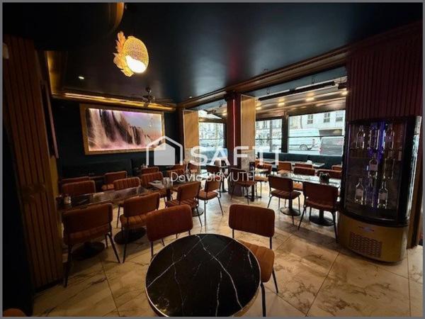 RESTAURANT PARIS 17ème Avenue des Ternes 250 m2 160 places assises 2 extractions de 400 Licence 4