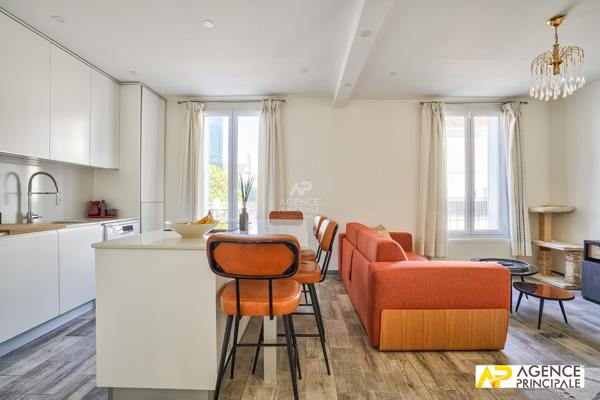 Appartement 3 pièce(s) 53 m2 - marché - 2 chambres - parfait état €279 000 ** - Référence 4451