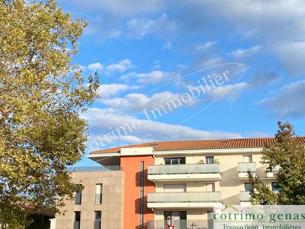 Appartement T3 GENAS - 65m² hab +jardin +garage double