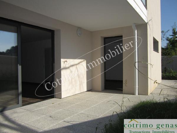 Appartement T3 GENAS - 65m² hab +jardin +garage double