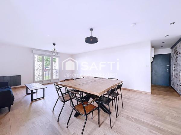 Appartement en rez-de-chaussée avec place de parking privative