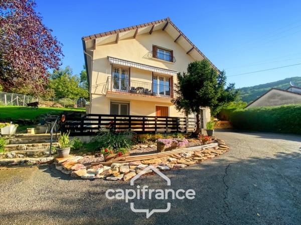 CAPIFRANCE - Maison à vendre 7 pièces CUISEAUX (71) - 4 CHAMBRES - 2050M² DE TERRAIN