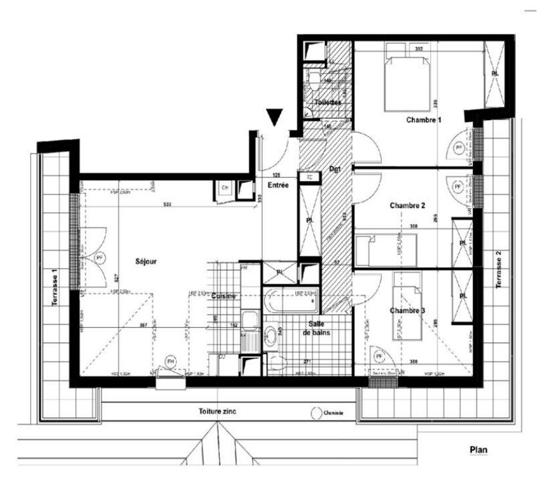Appartement Nogent Sur Marne 4 pièce(s) 81.44 m2