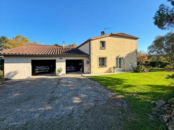 GERS (32) – À 10 min d’Aire-sur-l’Adour – Superbe maison en pierre rénovée de 160 m², 4 chambres, terrain arboré de 1 592 m²