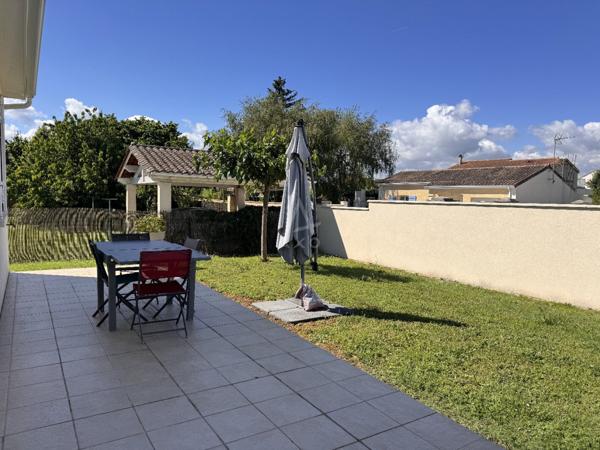 Maison de plain-pied T3 avec garage et jardin