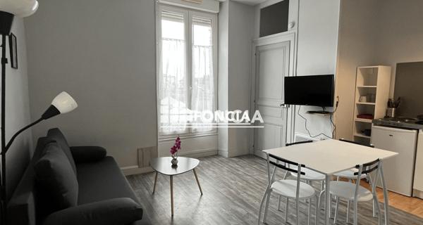Location Studio meublé 19.79 m² - Le Mans 72000
