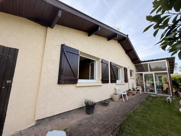 Plain-pied individuel de 3 chambres Garage
