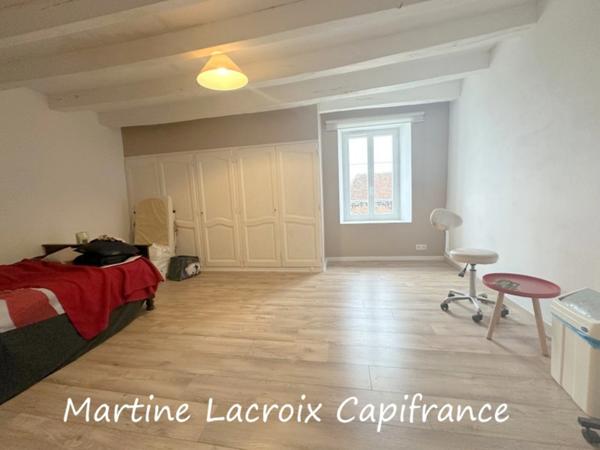 Dpt SARTHE (72), à vendre SCEAUX SUR HUISNE (72) - MAISON BOURGEOISE P8 de 220 m² - Terrain de 1000 M²