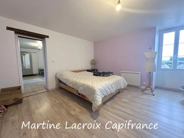 Dpt SARTHE (72), à vendre SCEAUX SUR HUISNE (72) - MAISON BOURGEOISE P8 de 220 m² - Terrain de 1000 M²