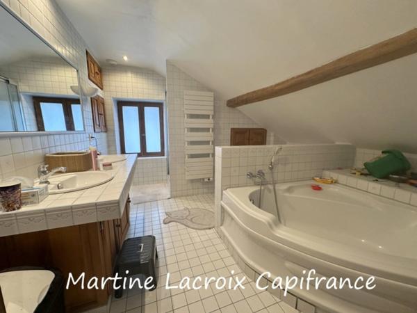 Dpt SARTHE (72), à vendre SCEAUX SUR HUISNE (72) - MAISON BOURGEOISE P8 de 220 m² - Terrain de 1000 M²