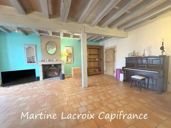 Dpt SARTHE (72), à vendre SCEAUX SUR HUISNE (72) - MAISON BOURGEOISE P8 de 220 m² - Terrain de 1000 M²