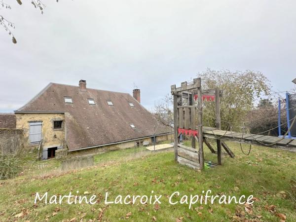 Dpt SARTHE (72), à vendre SCEAUX SUR HUISNE (72) - MAISON BOURGEOISE P8 de 220 m² - Terrain de 1000 M²