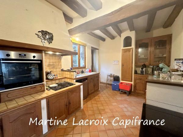 Dpt SARTHE (72), à vendre SCEAUX SUR HUISNE (72) - MAISON BOURGEOISE P8 de 220 m² - Terrain de 1000 M²